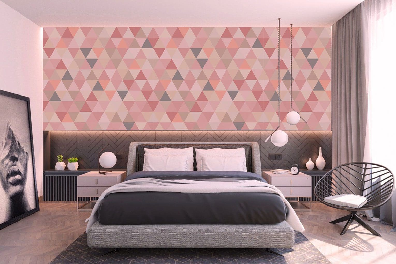 triangle wallpaper