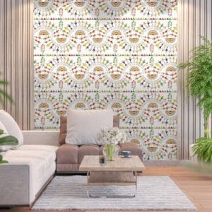 wallpaper design for living room