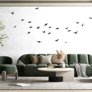 birds flying wallpaper